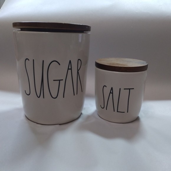 Rae Dunn Kitchen Rae Dunn Sugar And Salt Canisters Poshmark